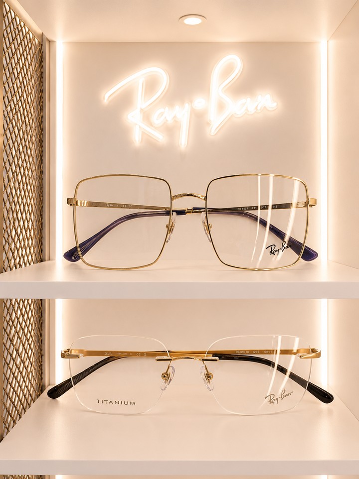 Metalowe oprawy Ray-Ban